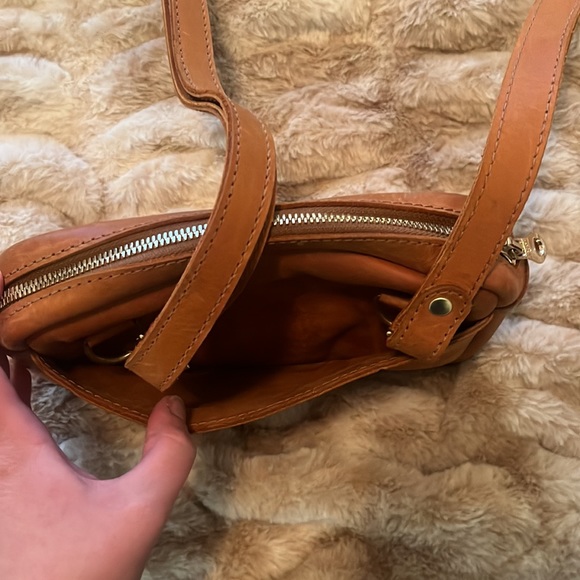 Parker Clay Desta Belt Bag in Rust Brown - Picture 12 of 16